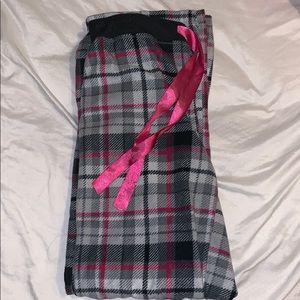 Plaid pajamas pink. Size XS
